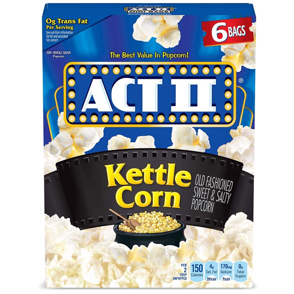 ACT II Kettle Corn Microwave Popcorn