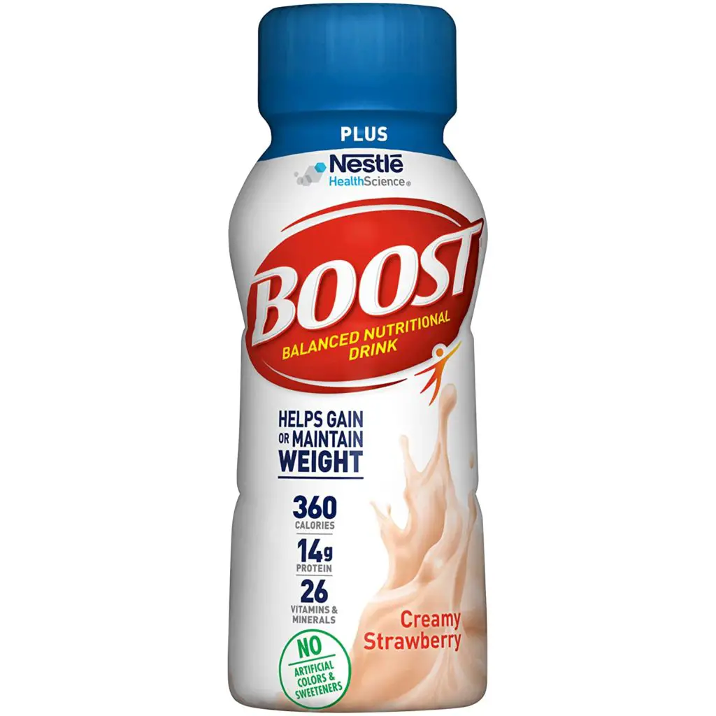BOOST Plus Nutritional Drink, Creamy Strawberry