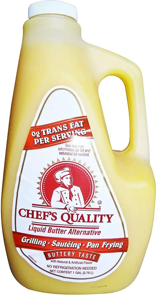 Chef's Quality Alternative Liquid Butter