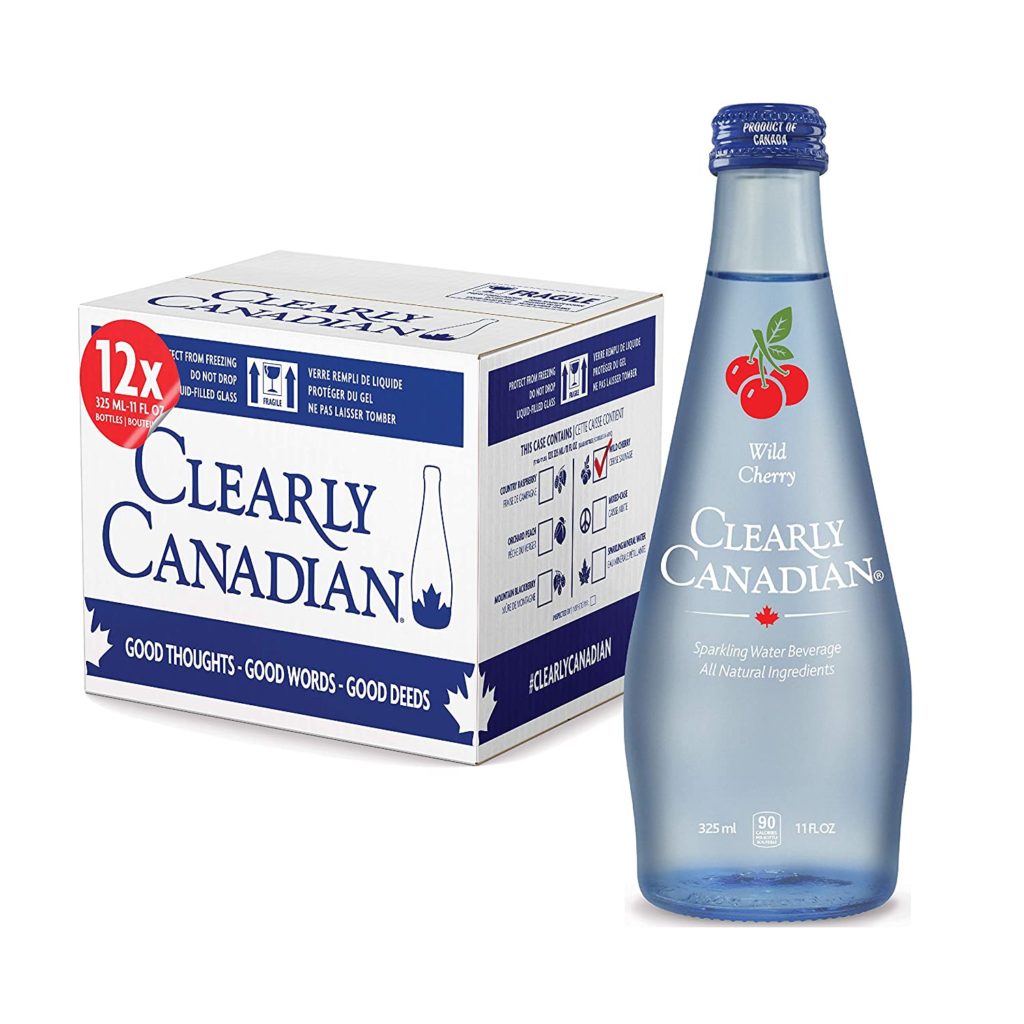 Clearly Canadian Wild Cherry Sparkling Spring Water