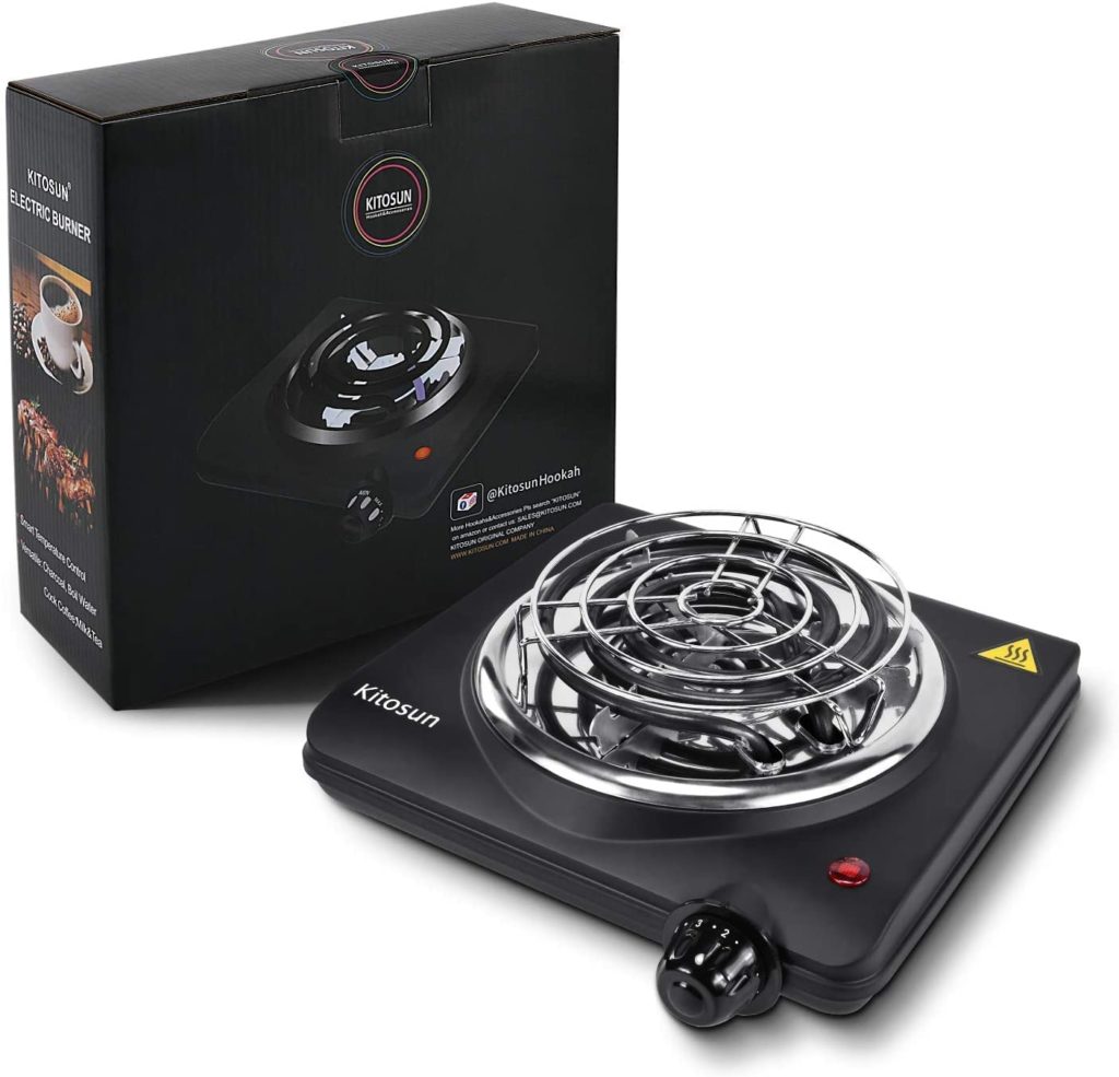 Electric Coal Charcoal Burner Stove Portable Single Cooking