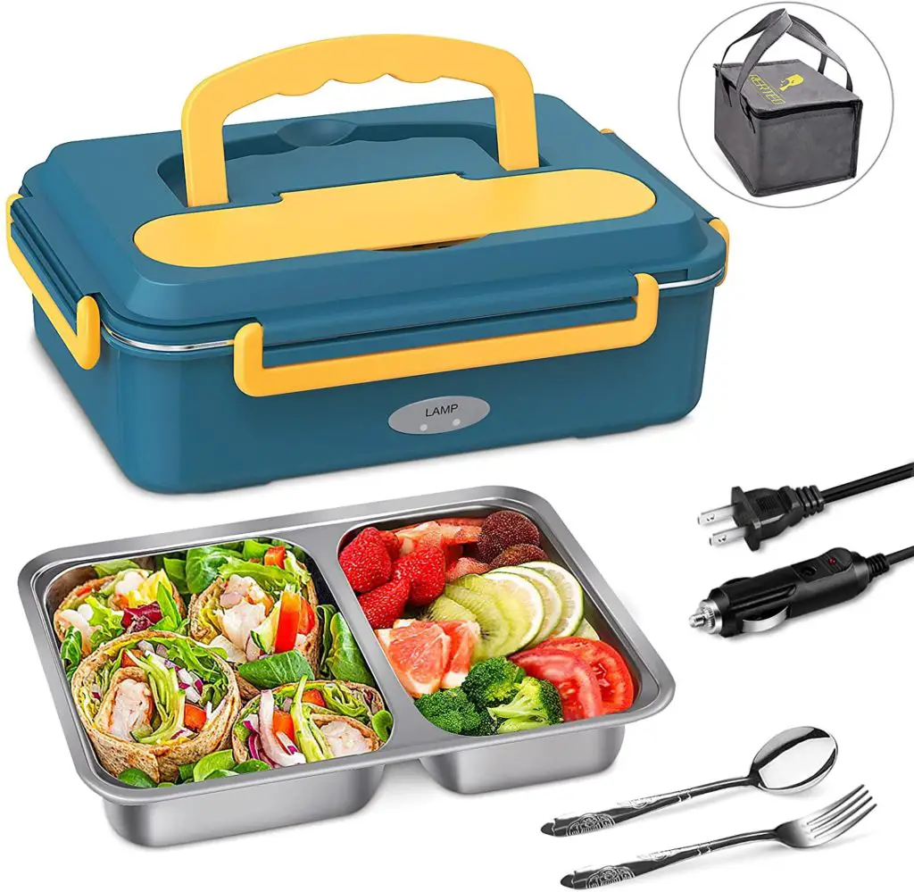 Electric Lunch Box Food Heater - Upgraded Fast Heating Lunchbox