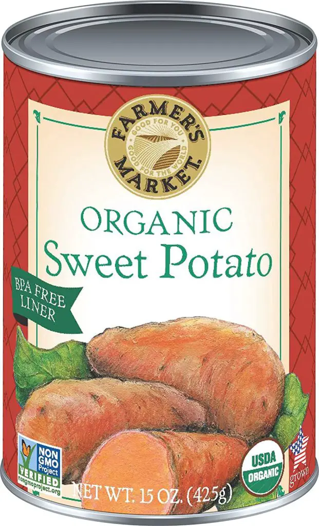 Farmer's Market Foods Canned Organic Sweet Potato