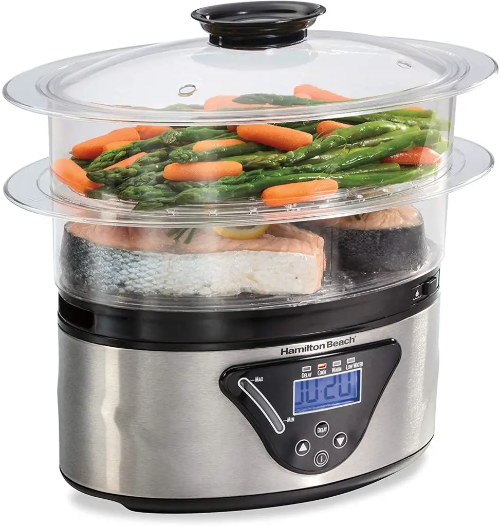 Hamilton Beach Digital Food Steamer for Quick, Healthy Cooking