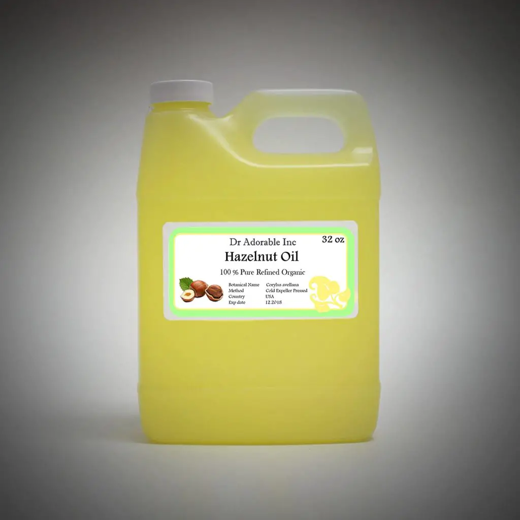Hazelnut Oil Organic Expeller