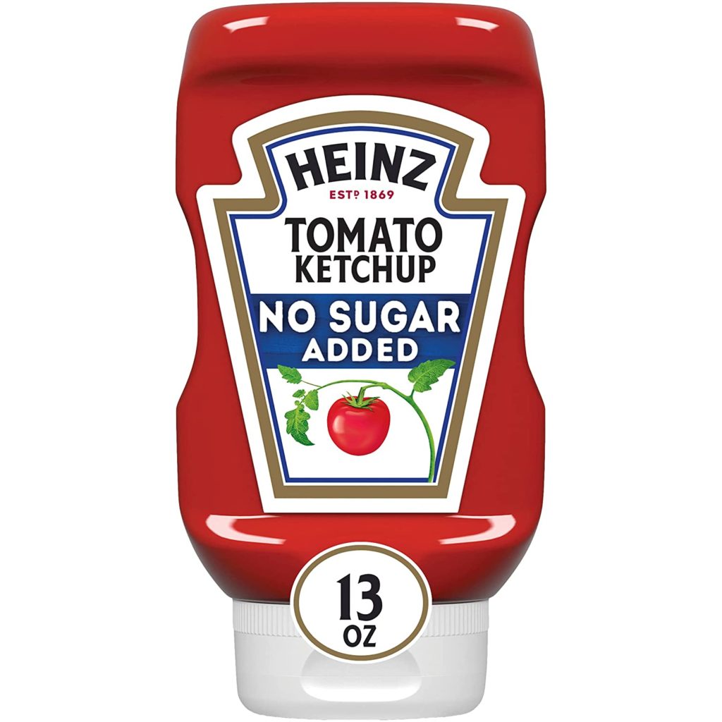 Heinz Tomato Ketchup with No Sugar Added