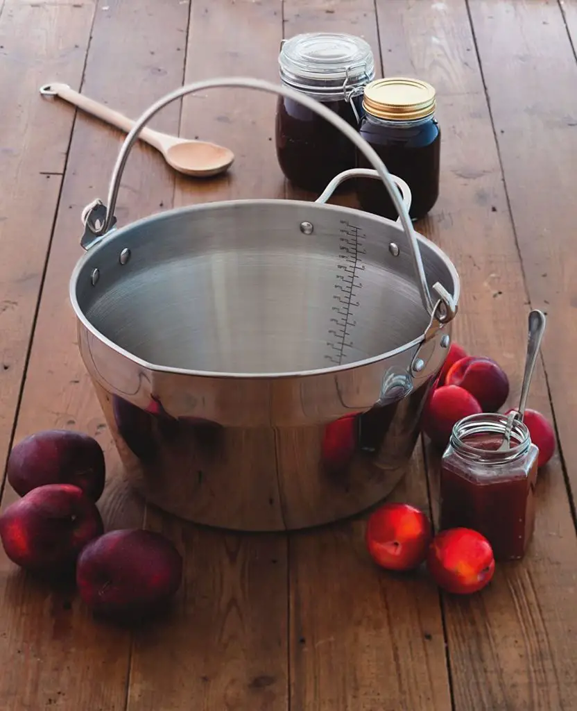 Homemade Jam Pot Stainless Steel Maslin Pan For Jelly & Soup,Canning Tools