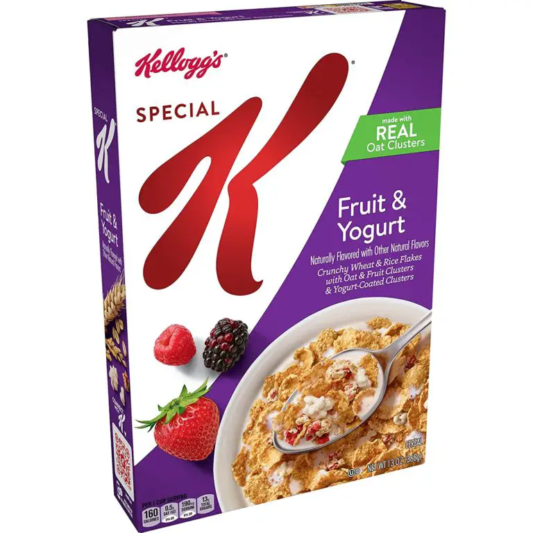 Special K Fruit And Yogurt Nutrition Facts