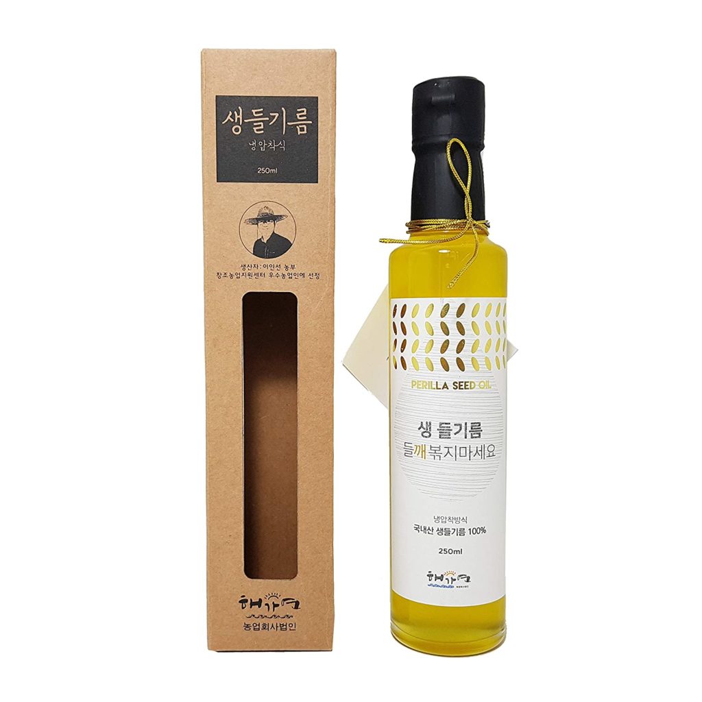 Korean Traditional Raw Perilla Oil