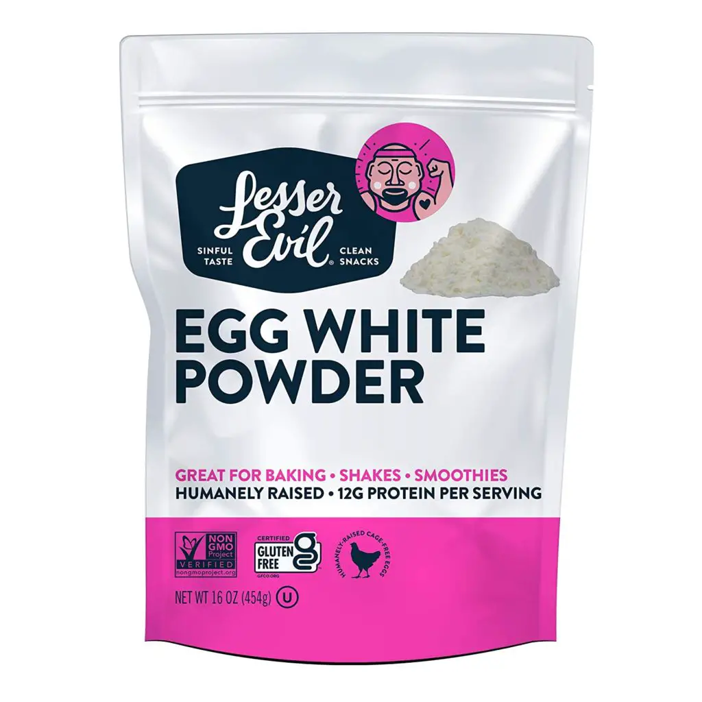 Lesserevil Egg White Powder