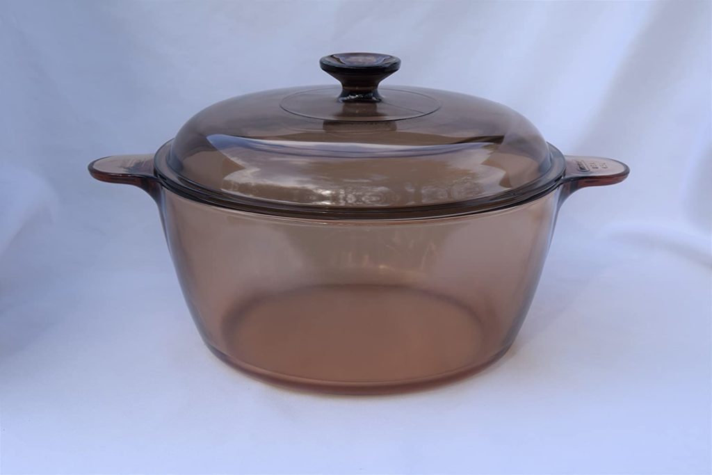 Non-Porous Glass Pyrex Cooking Pot