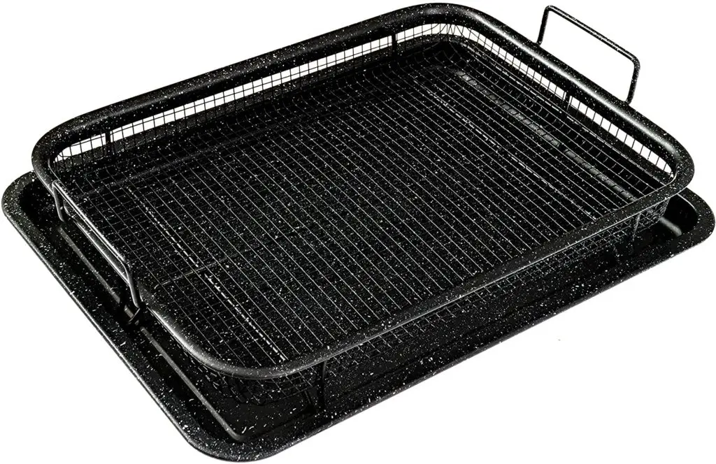 Non-Stick Bakeware Set for Oven with Crisper Pan