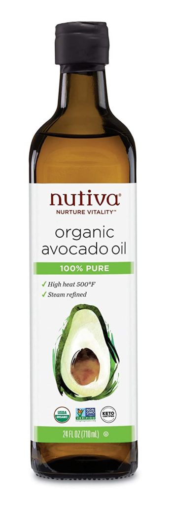 Nutiva Organic Steam Refined Avocado Oil