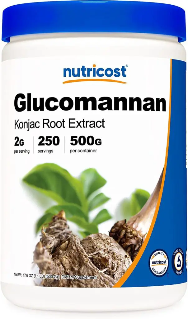 Nutricost Glucomannan Powder