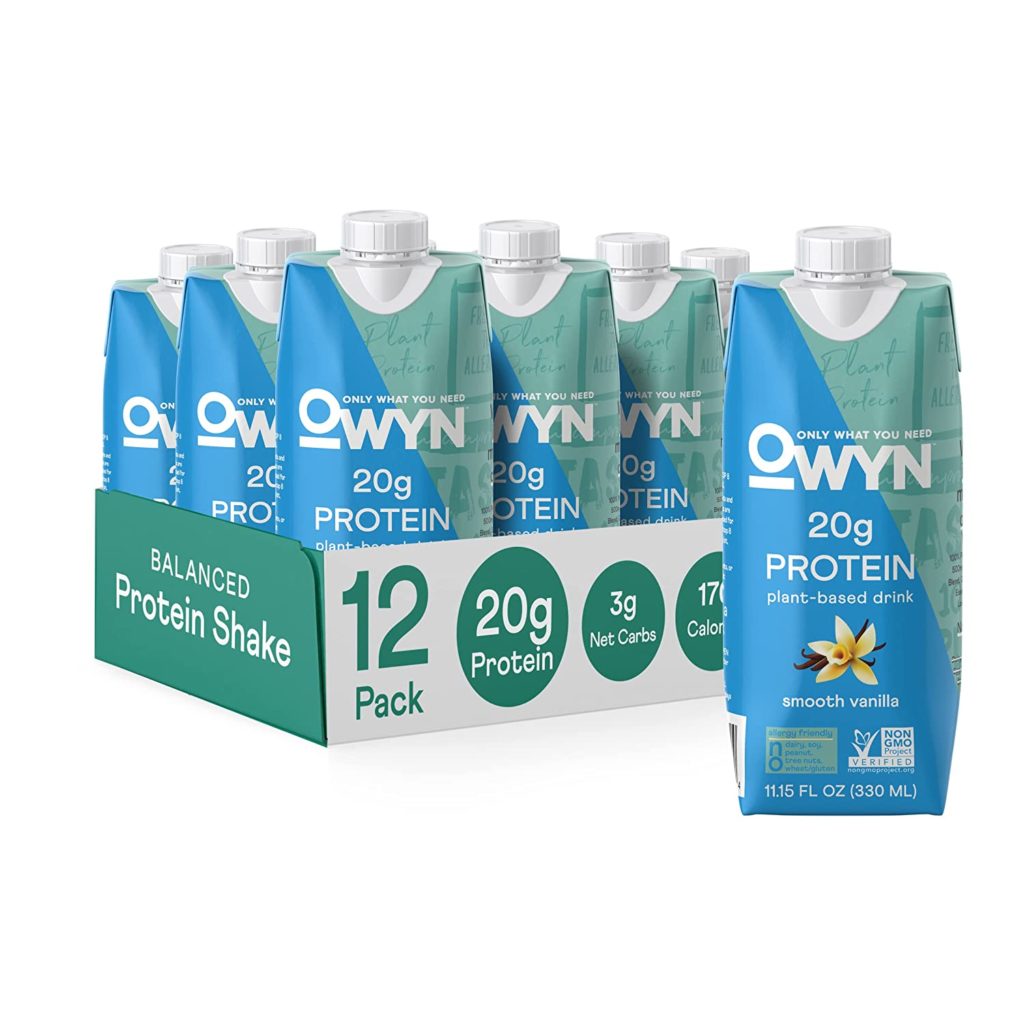 OWYN 100% Vegan Plant-Based Protein Shake