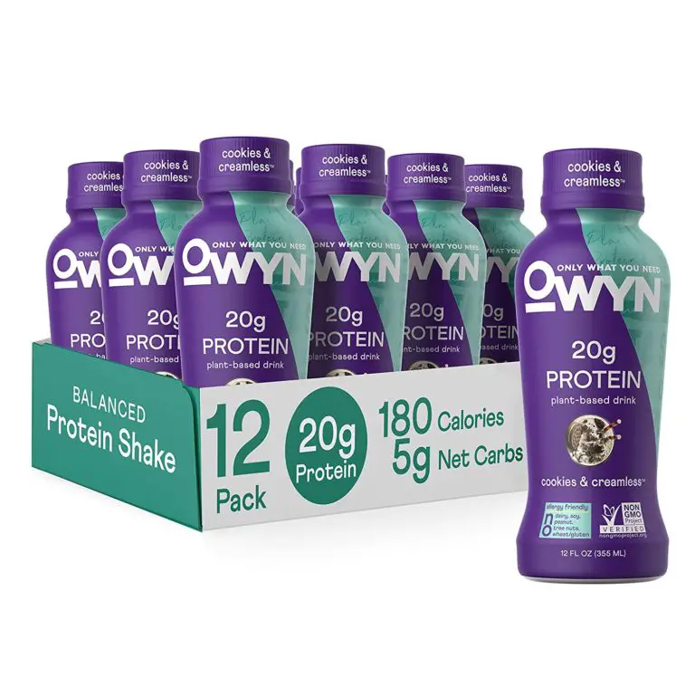 OWYN Protein Shake Nutrition Facts - Cully's Kitchen