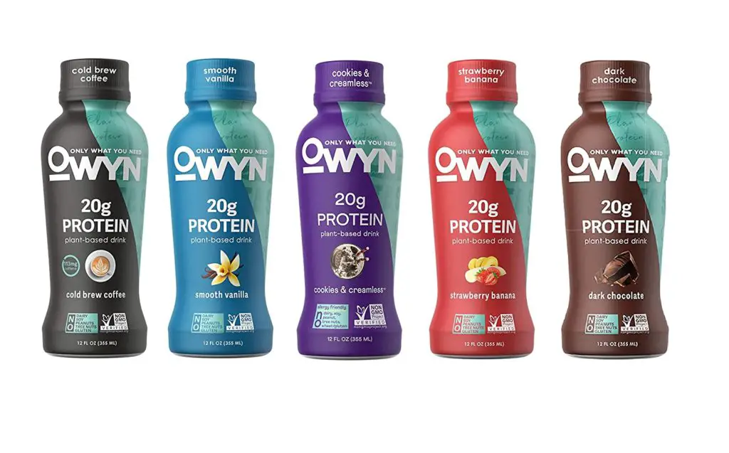 OWYN Protein Shake Nutrition Facts Cully's Kitchen