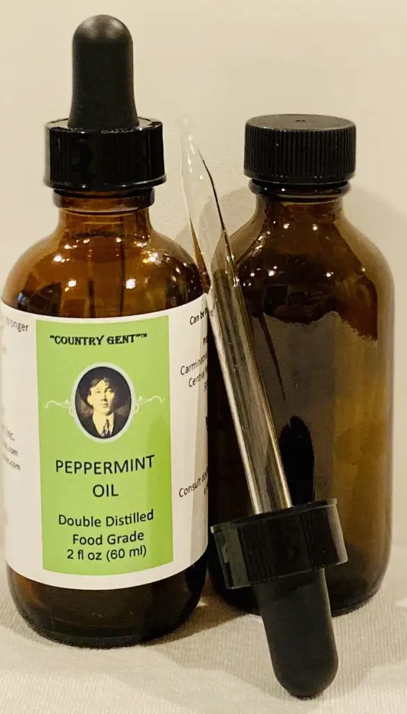 Peppermint Oil, Double Distilled- Food Grade 2 Oz