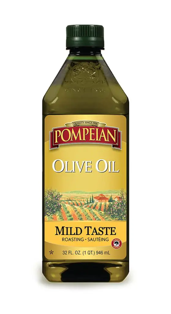Pompeian Mild Taste Olive Oil, Mild Flavor, Perfect for Roasting & Sauteing,