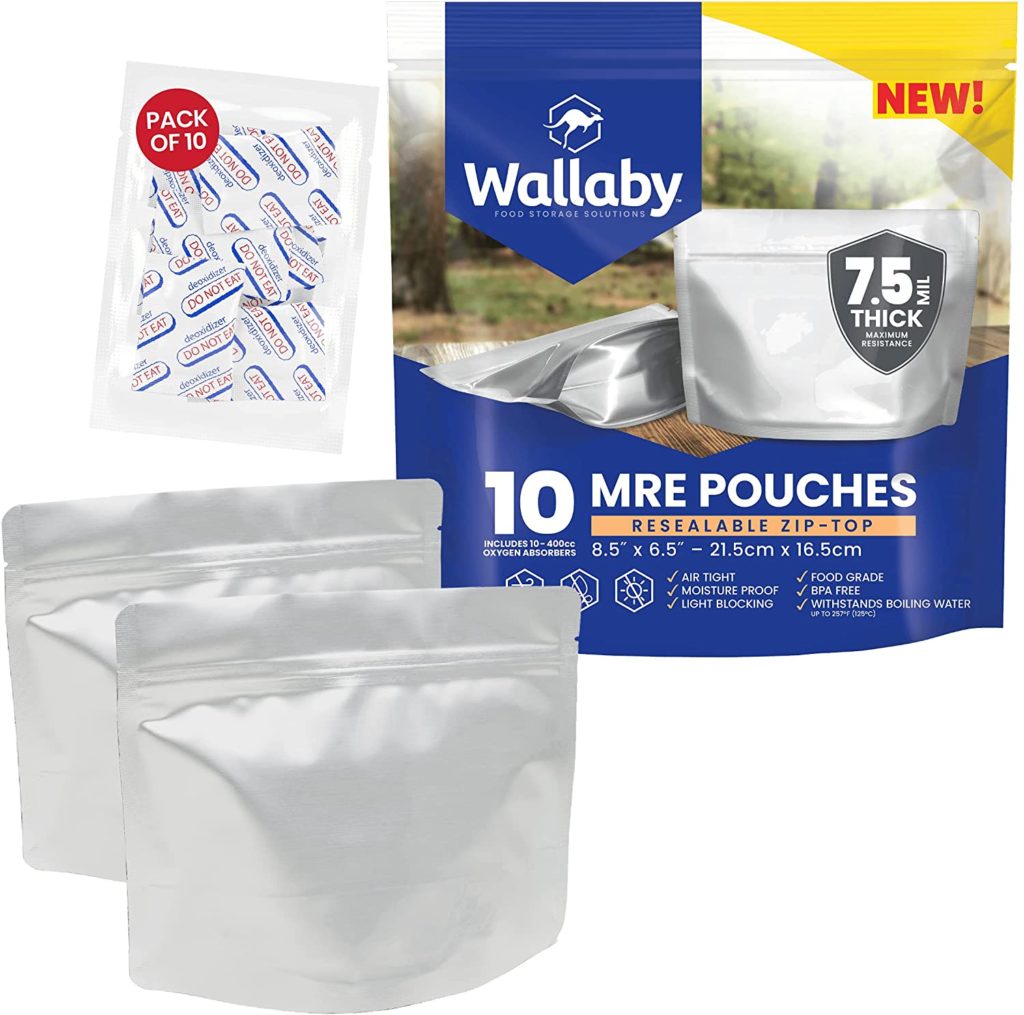 Wallaby MRE Mylar Bag Bundle