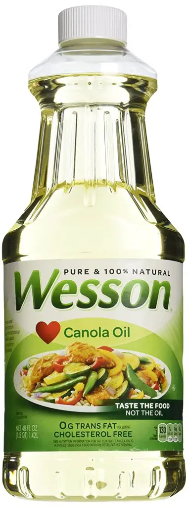 Wesson 100% Natural Canola Oil