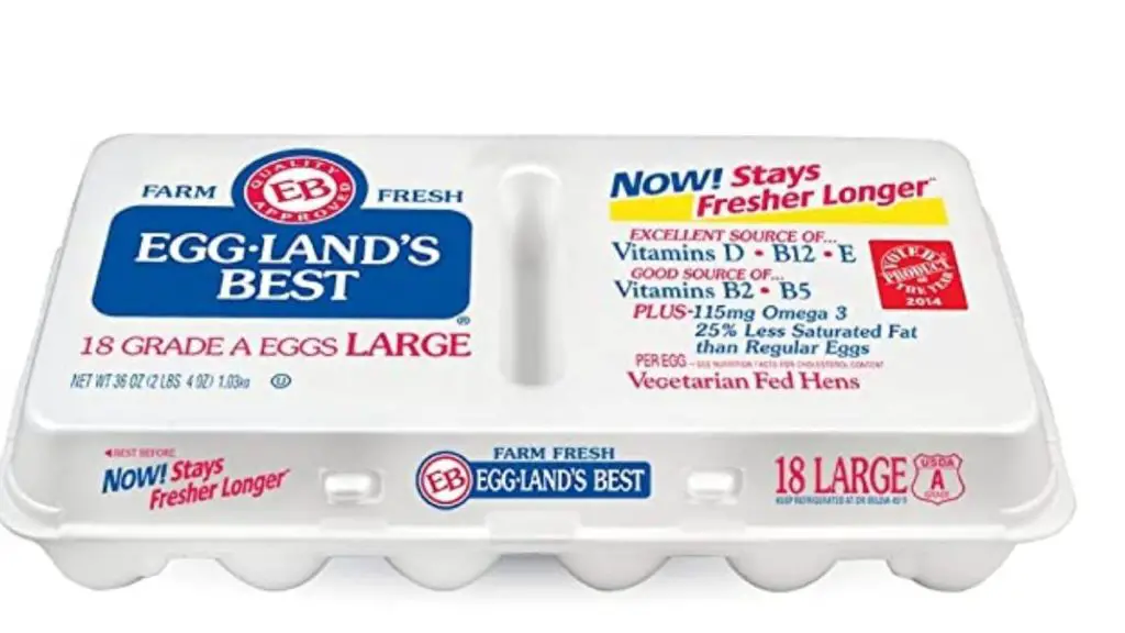 Eggland's Best Extra Large Eggs Nutrition Facts