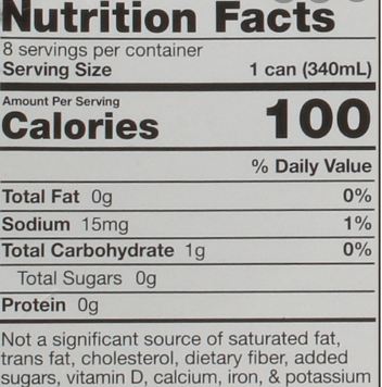 crook and Maker Nutrition Facts