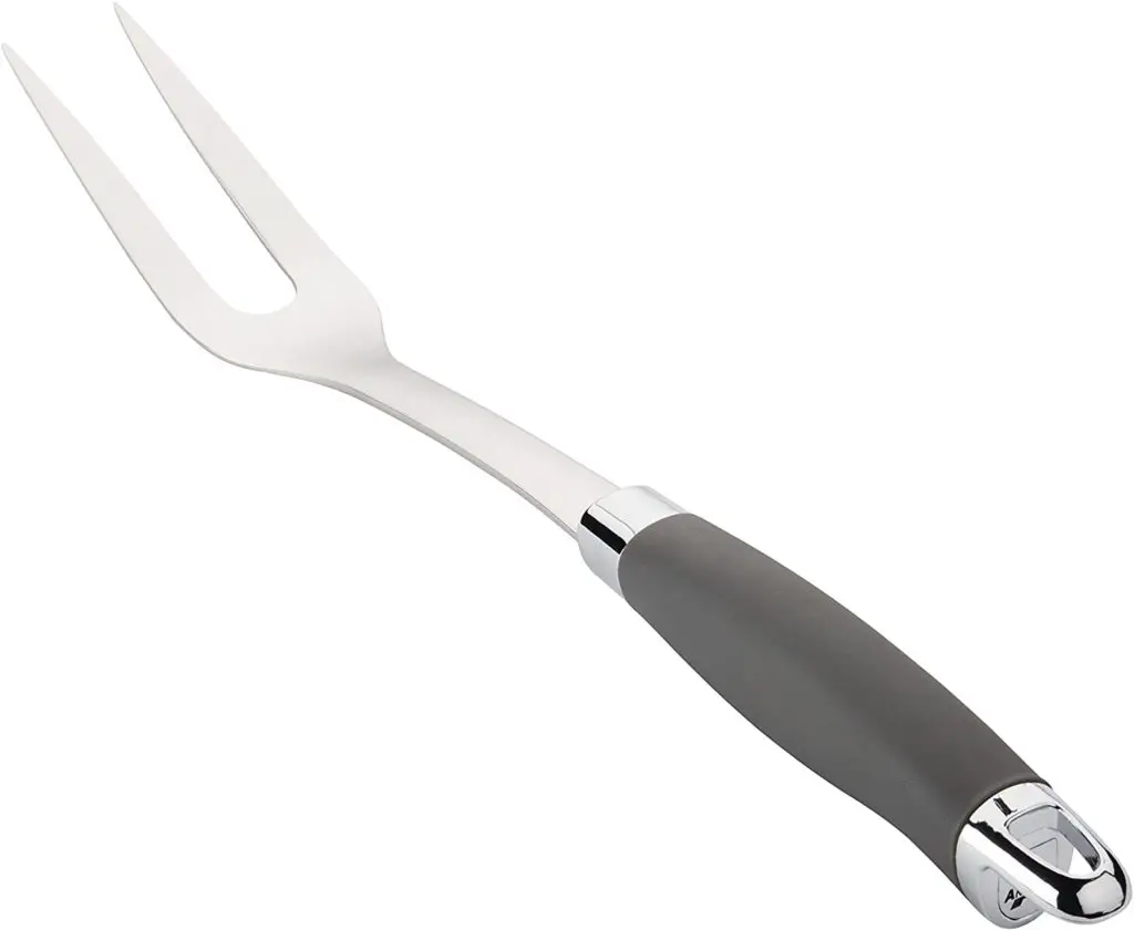 Anolon SureGrip Stainless Steel Meat Fork