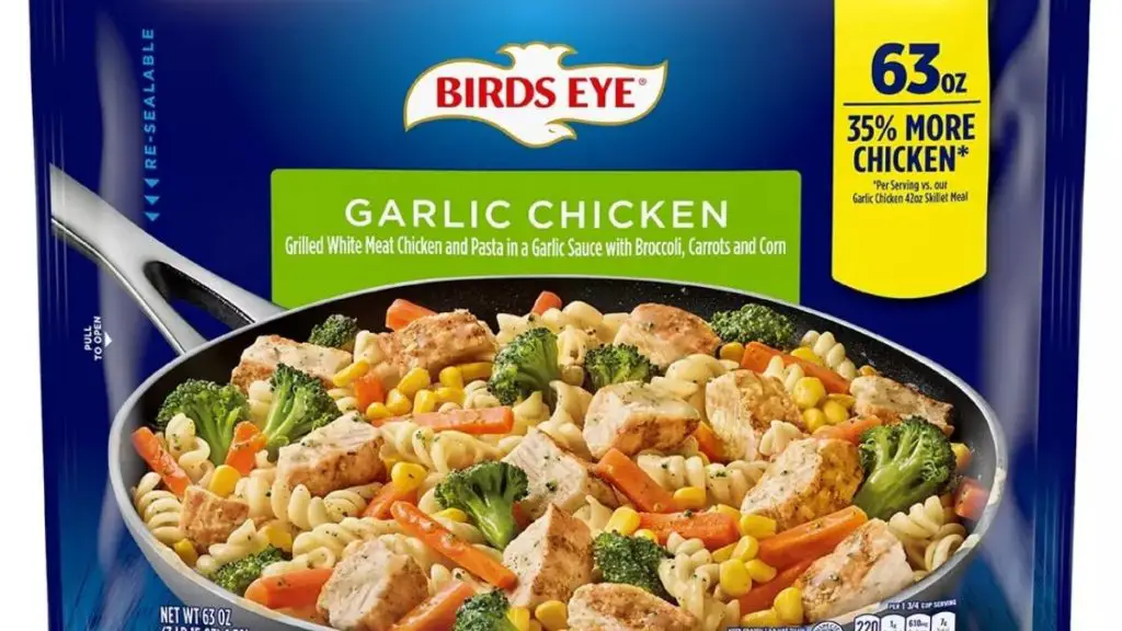 Birds Eye Voila Garlic Chicken Nutrition Facts Cully's Kitchen