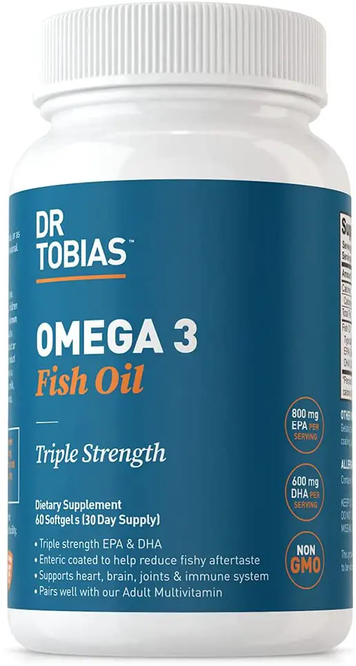 Dr. Tobias Omega 3 Fish Oil