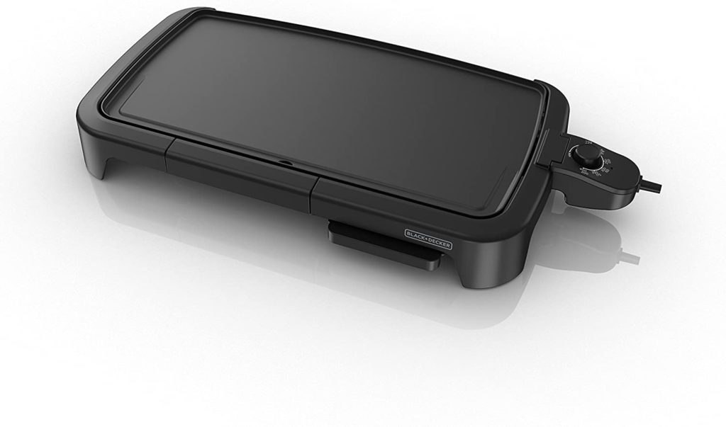 Electric Griddle with Warming Tray