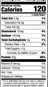 ISO 100 Gourmet Chocolate Protein Nutrition Facts