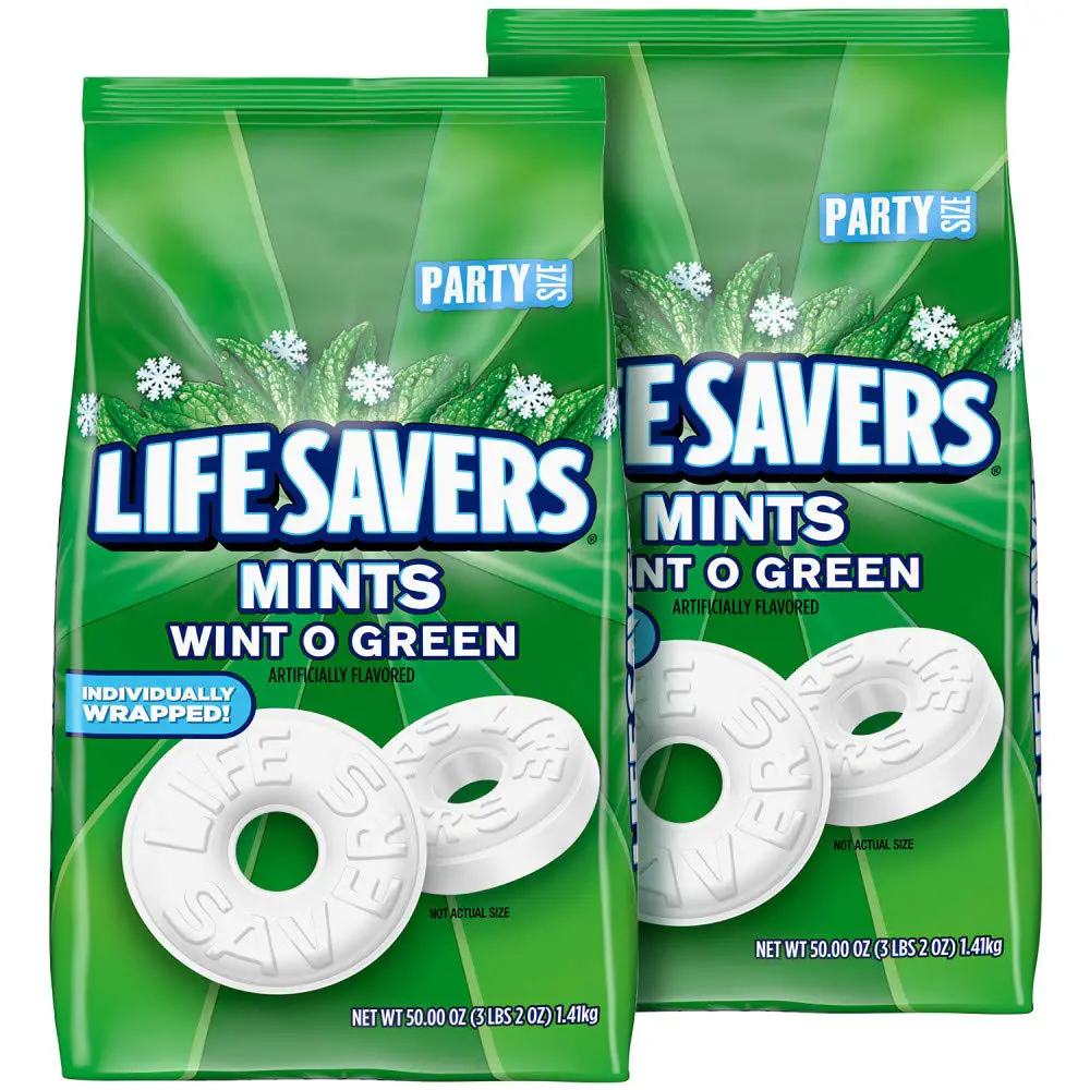 LIFE SAVERS Mints Wint-O-Green Hard Candy,