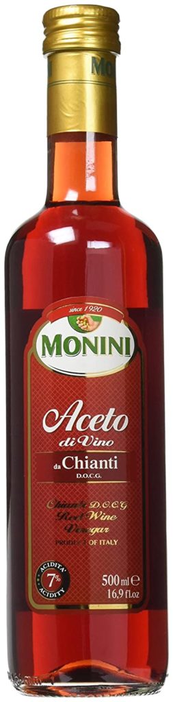 MONINI VINEGAR WINE CHIANTI RED 