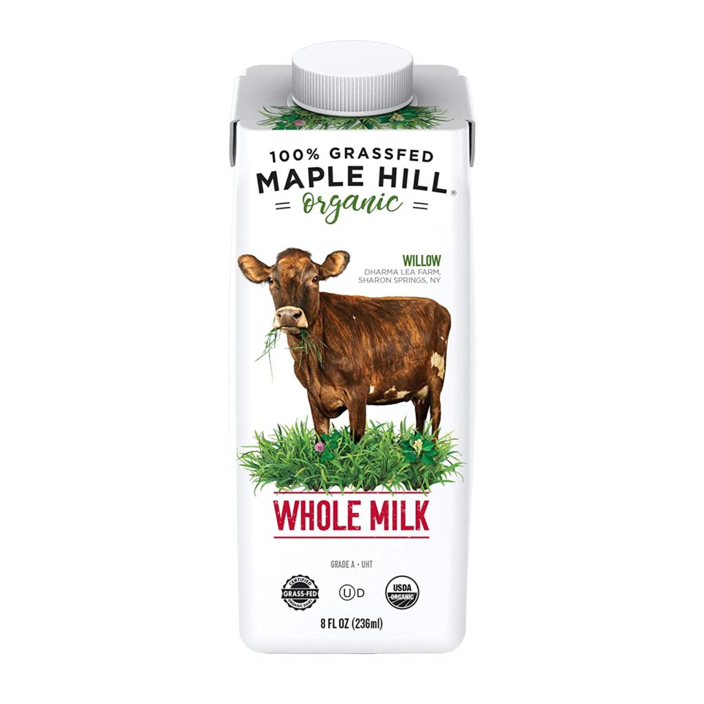 Maple Hill Shelf Stable Whole White Milk