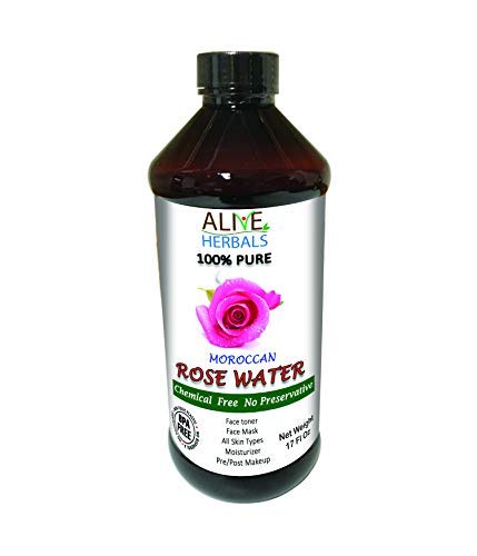 Natural Rose Water For Cooking, Face and Hair