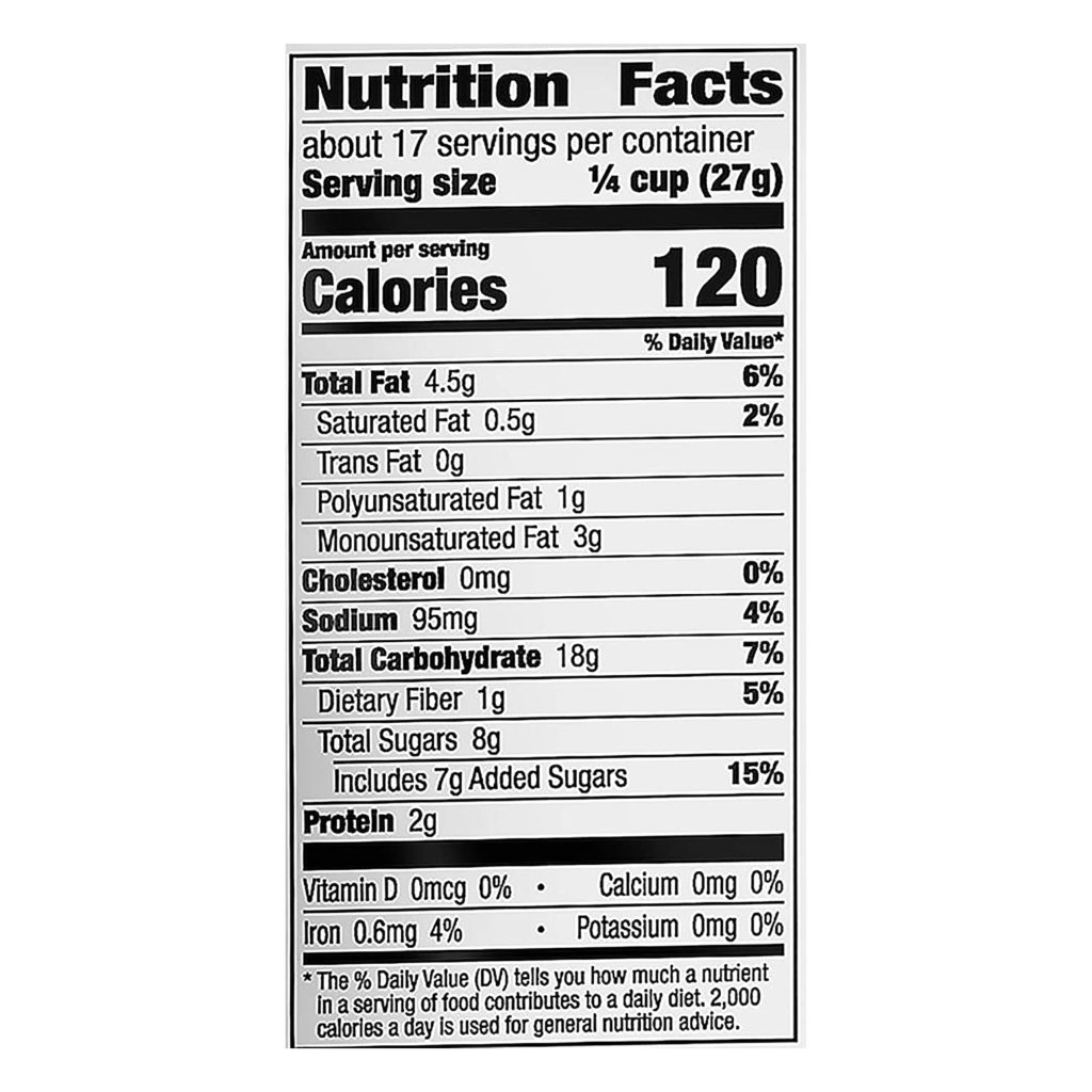 Nature Valley Oats Honey Granola Nutrition Facts Cully S Kitchen