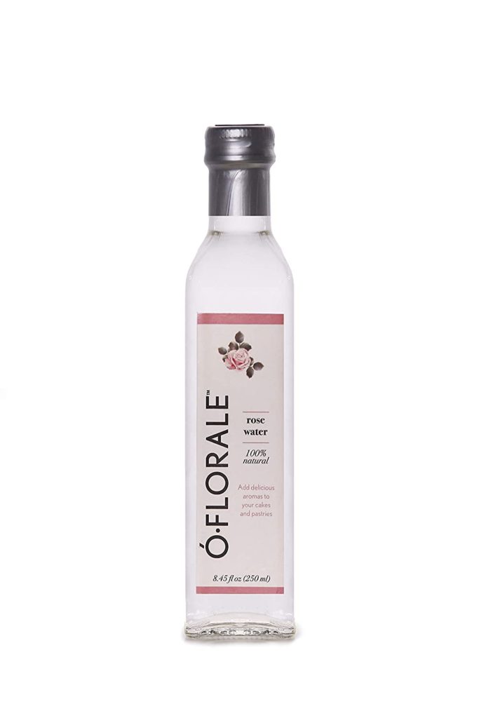 OFLORALE - Rose Water, 100% Natural, No Sugar, for Cooking, Baking and Dessert