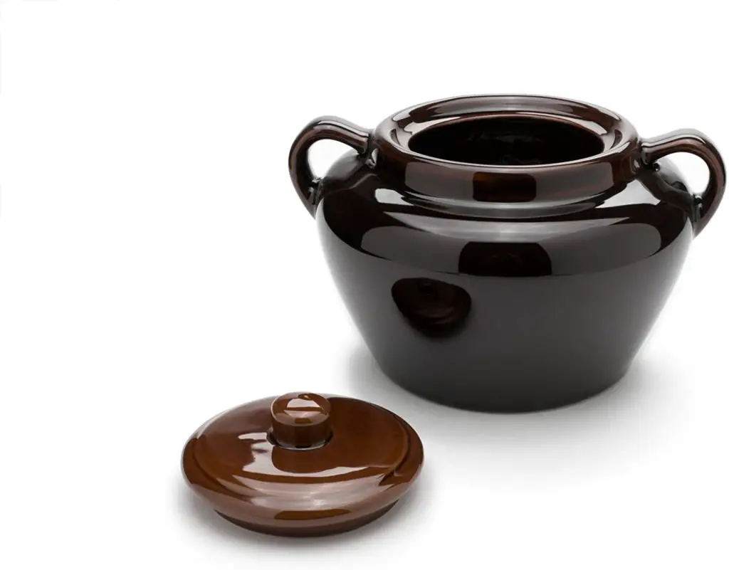 Pot, 9.75 inches, Brown