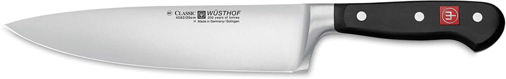WÜSTHOF Classic 8 Inch Chef’s Knife,Black,