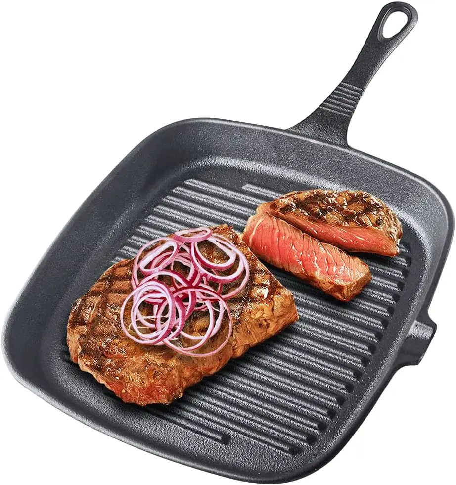 small Cast Iron grill griddle dutch oven pan