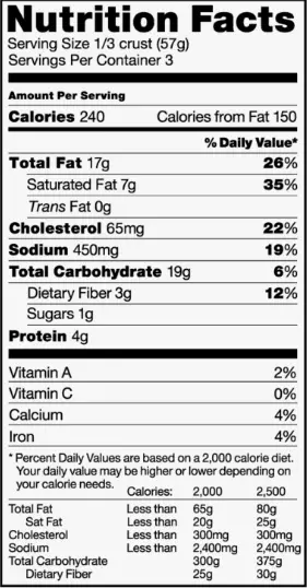 sushi nutrition facts