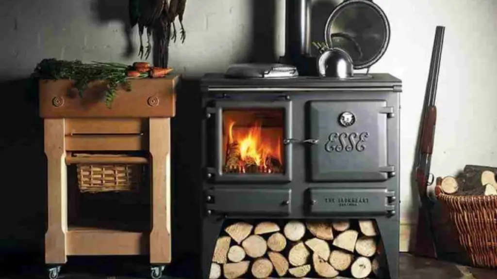 wood stove