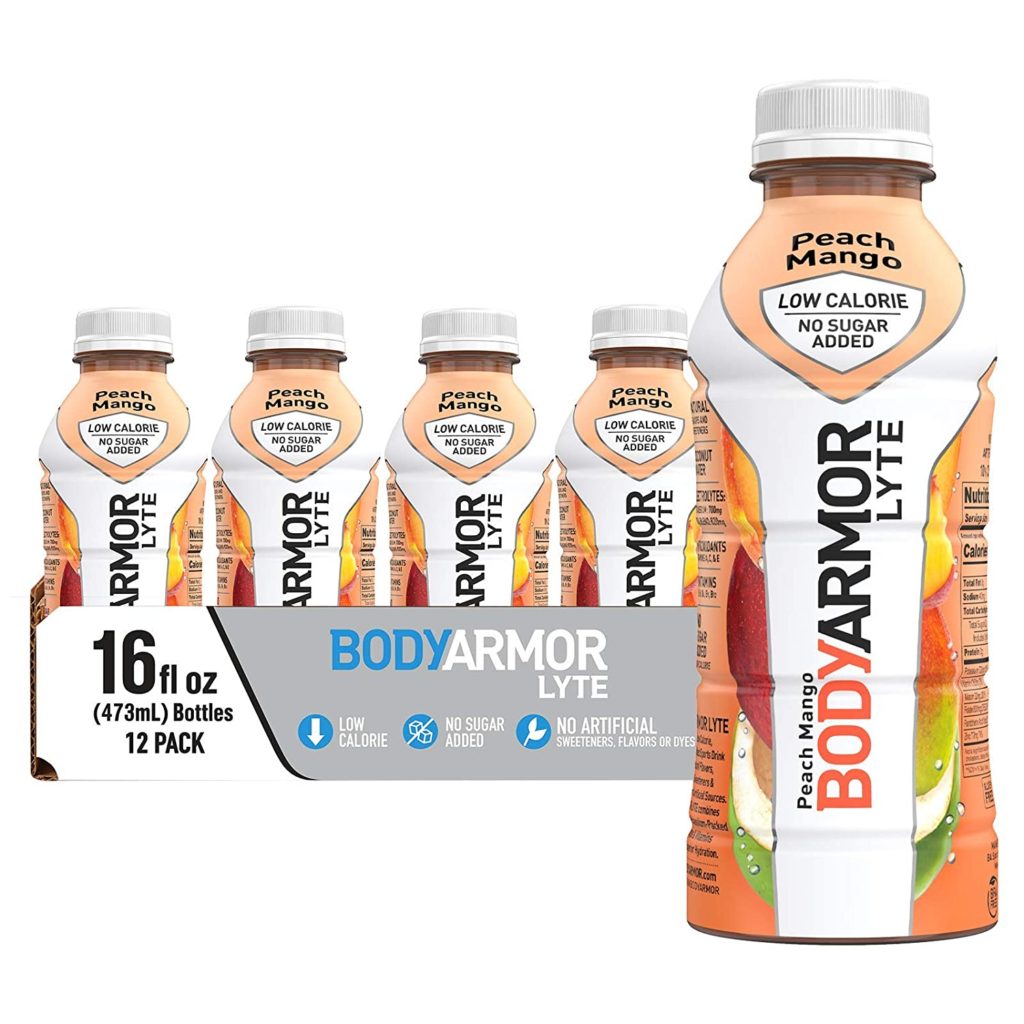 BODYARMOR Lyte Sports Drink Low-Calorie Beverage, Natural Flavors With Vitamins