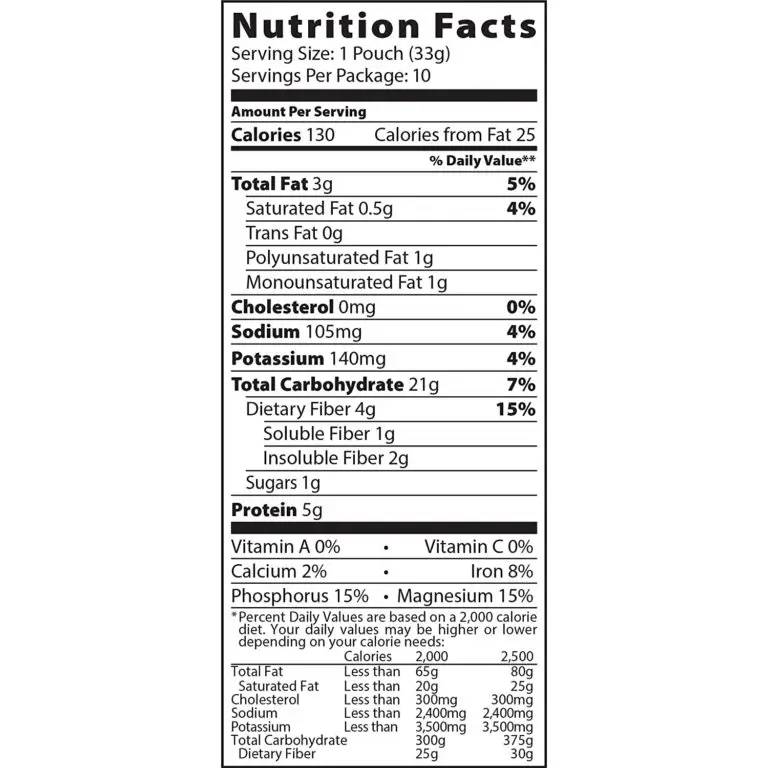 Better Oats Steel Cut Oatmeal Nutrition Facts Cully's Kitchen