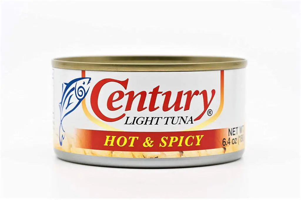 Century Tuna Light Tuna Hot & Spicy Style 6.4 oz cans