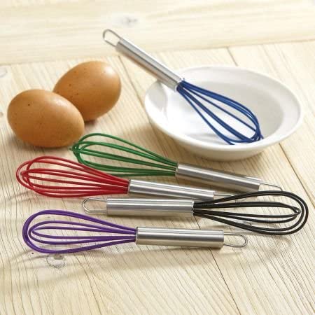 Colorful Kitchen Mini Silicone Whisks-