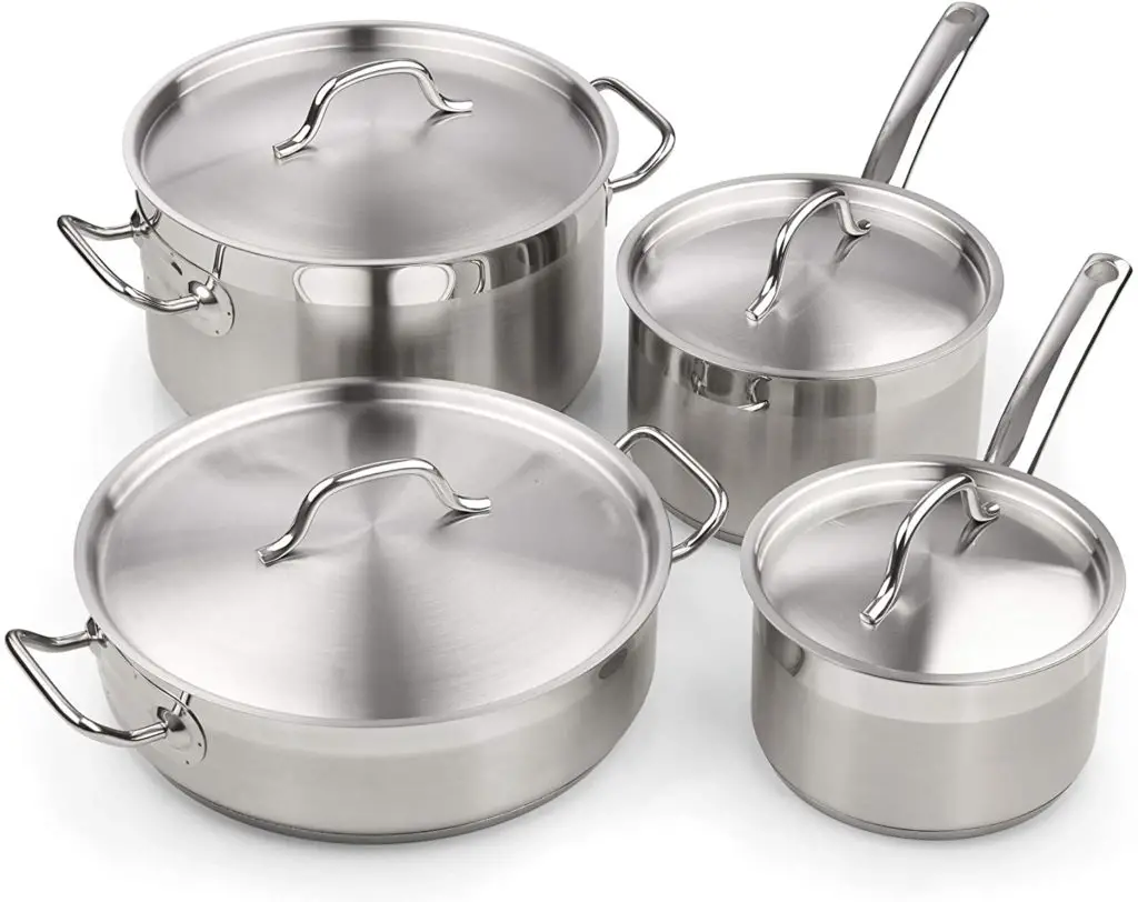 Cooks Standard Professional Stainless Steel Cookware Set