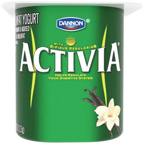 Dannon Activia Vanilla Probiotic Yogurt