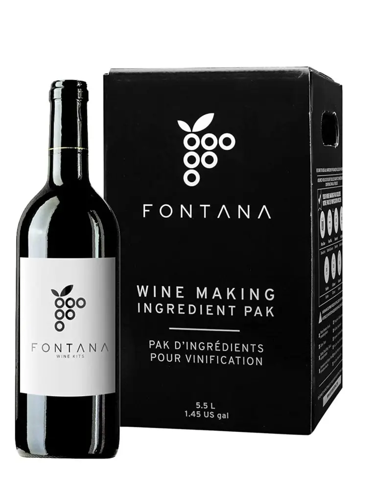 Fontana California Pinot Noir Wine Making Kit
